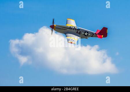North American P-51 Mustang. Banque D'Images