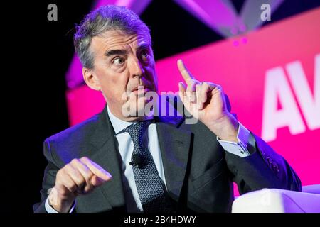 Alexandre de Juniac, directeur général et directeur général de l'Association internationale du transport aérien (IATA), parle à la Chambre des communes des États-Unis Banque D'Images