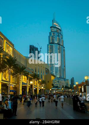 Dubaï, Vae, Place Emaar, Dubaï Banque D'Images