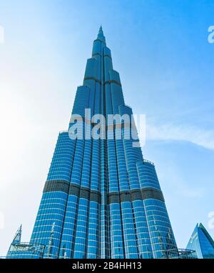 Dubaï, Vae, Place Emaar, Burj Khalifa, Dubaï Banque D'Images