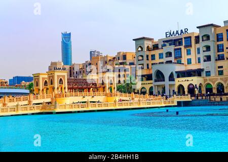 Dubaï, Vae, Place Emaar, Dubaï Banque D'Images