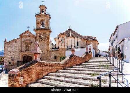 Église de Santa Maria de Jésus à Antequera Banque D'Images