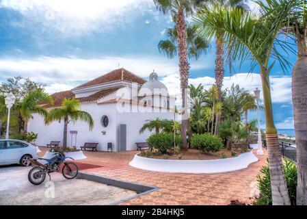 Santuario de Nuestra Senora de las Nieves à Torrox Pueblo Banque D'Images