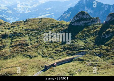 Rochers-De-Naye, Montreux, Vaud, Suisse Banque D'Images