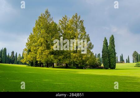 Parc et jardin Sigurtá à Valeggio sul Mincio, Vénétie, Italie, Europe Banque D'Images