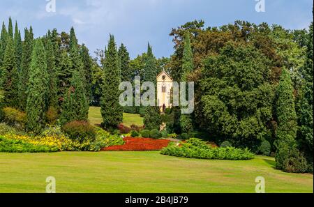 Parc et jardin Sigurtá à Valeggio sul Mincio, Vénétie, Italie, Europe Banque D'Images