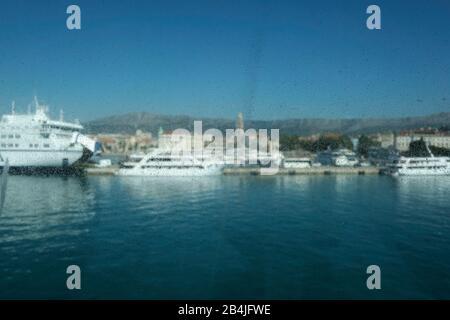 L'Europe, Méditerranée, Mer Adriatique, la Croatie, Split Banque D'Images