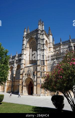 Europe, Portugal, Centro Region, Batalha, Mosteiro Da Batalha, Monastère Dominicain De Batalha Banque D'Images