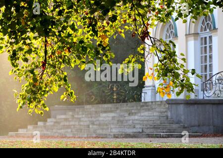 Allemagne, Bavière, Château De Badenburg Dans Le Parc Nymphenburg Banque D'Images