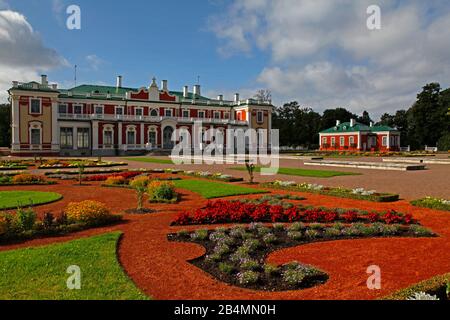 Pays baltes, Estonie, Kadriorg près de Tallinn, château baroque Katharinental, XVIIIe siècle Banque D'Images