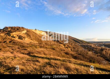 Bratislava (Pressburg): Montagne Sandberg, District Devinska Nova Ves (Theben-Neudorf) En Slovaquie Banque D'Images