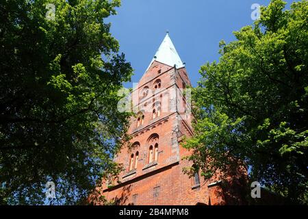 Aegidienkirche, Lübeck, Schleswig-Holstein, Allemagne, Europe Banque D'Images