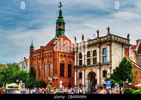 Pologne, Pomeranian Voivodeship, Gdansk Banque D'Images