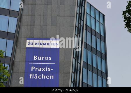 Buerohaus, Rheinstrasse, Schöneberg, Berlin, Deutschland Banque D'Images