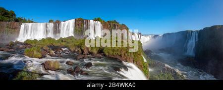 Chutes D'Iguaçu (Foz Do Iguaçu), Brésil. Banque D'Images