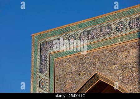 La mosquée Kalyan, une partie de la Po-i-Kalyan Complex à Boukhara, Ouzbékistan Banque D'Images