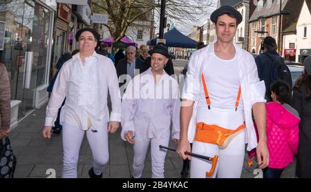 Brentwood Essex, Royaume-Uni. 7 mars 2020. Early Doors Productions relance de la pièce « A Clockwork Orange » au Brentwood Theatre, Brentwood Essex Royaume-Uni. Crédit : Ian Davidson/Alay Live News Banque D'Images