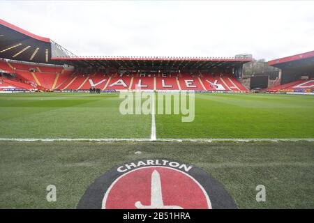 Londres, Royaume-Uni. 7 mars 2020. Vue générale du stade lors du match de championnat Sky Bet entre Charlton Athletic et Middlesbrough à la Valley, Londres le samedi 7 mars 2020. (Crédit: Ivan Yordanov | MI News) la photographie ne peut être utilisée qu'à des fins de rédaction de journaux et/ou de magazines, licence requise à des fins commerciales crédit: Mi News & Sport /Alay Live News Banque D'Images