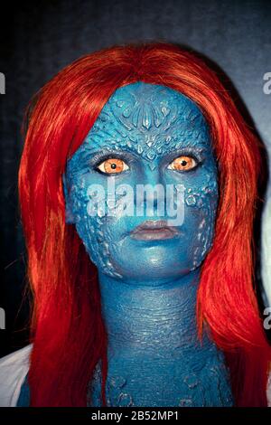 Mystique. Portrait. U Baby Uti Wax Museum. Banque D'Images