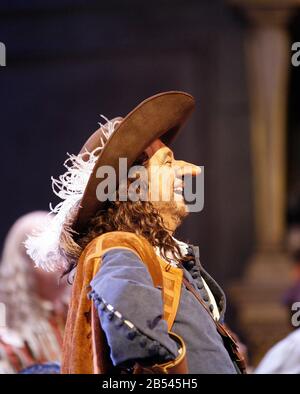 Placido Domingo (Cyrano) dans CYRANO DE BERGERAC musique: Franco Alfano libretto: Henri Cain après Rostand chef d'orchestre: Mark Elder directeur: Francesca Zambello L'Opéra Royal, Covent Garden, Londres 08/05/2006 Banque D'Images