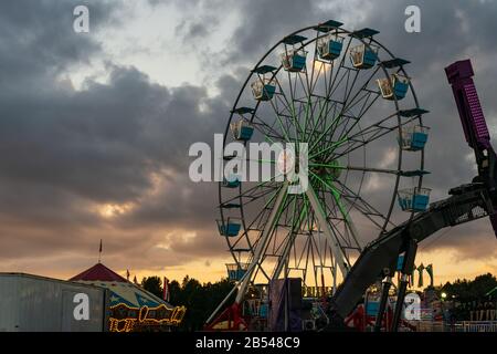 Roue Ferris en Virginie Banque D'Images