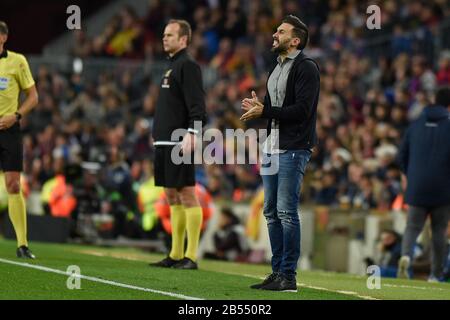 Barcelone, Espagne. 7 mars 2020. Eder Sarabia pendant le match de la Ligue entre le FC Barcelone et Real Sociedad au Camp Nou le 7 mars 2020 à Barcelone, Espagne. Crédit: Dax/ESPA/Alay Live News Banque D'Images