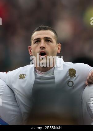 Londres, Royaume-Uni. 7 Mars 2020, Rugby Union Guinness Six Nations Championship, Angleterre / Pays De Galles, Twickenham, 2020, 07/03/2020 Jonny May Of England Credit:Paul Harding/Alay Live News Banque D'Images