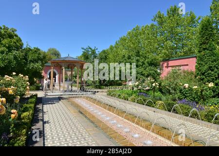 Erholungspark Marzahn Orientalischer, Garten, Blumberger Damm, Marzahn, Berlin, Deutschland Banque D'Images