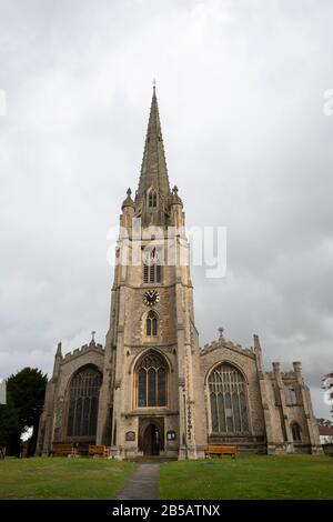 St Mary La Vierge, Église Paroissiale, Saffron Waldon, Essex, Angleterre Banque D'Images