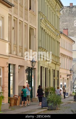 , Altstadtgasse Gruenstrasse Koepenick,, Berlin, Deutschland / Köpenick Banque D'Images