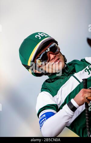 Arcadia, Californie, États-Unis. 7 mars 2020. Mars 07: Joel Rosario au Santa Anita handicap au parc Santa Anita à Arcadia, Californie, le 7 mars 2020. Evers/Eclipse Sportswire/Csm/Alay Live News Banque D'Images