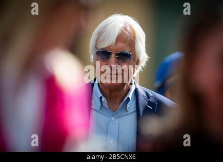 Arcadia, Californie, États-Unis. 7 mars 2020. Mar 07: Bob Baffert avant les San Felipe Stakes au parc Santa Anita à Arcadia, Californie, le 7 mars 2020. Evers/Eclipse Sportswire/Csm/Alay Live News Banque D'Images