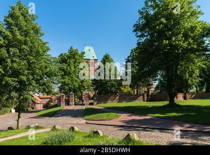 Cathédrale fondée par Henry le Lion, XIIe siècle, Ratzeburg, Old Dukedom de Lauenburg, Schleswig-Holstein, Allemagne du Nord, Europe centrale Banque D'Images