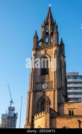 Tour de l'église notre-Dame et Saint-Nicolas à Liverpool Banque D'Images