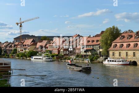 Klein-Venedig, Fischerei, Bamberg, Bayern, Deutschland Banque D'Images