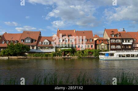 Klein-Venedig, Fischerei, Bamberg, Bayern, Deutschland Banque D'Images