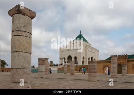 Rabat, la capitale du Maroc Banque D'Images