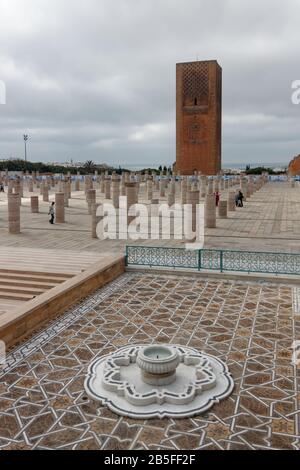 Rabat, la capitale du Maroc Banque D'Images