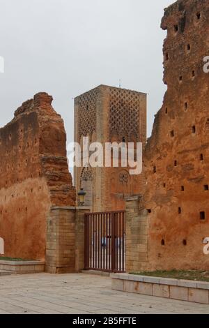 Rabat, la capitale du Maroc Banque D'Images