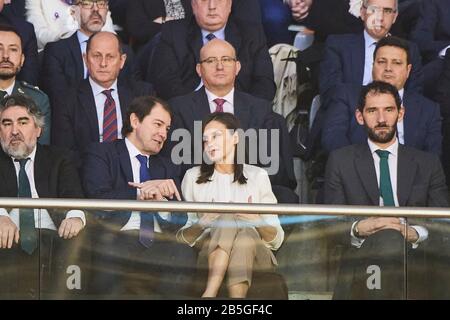 Salamanque, Castilla Leon, Espagne. 8 mars 2020. La reine Letizia d'Espagne assiste au match final du Panier de la coupe de la Reine d'Espagne ''˜entre Perfumerias Avenida (gagnant) et Uni Girona à Pabellon Multiusos Sanchez Paraiso le 8 mars 2020 à Salamanque, Espagne crédit: Jack Abuin/ZUMA Wire/Alay Live News Banque D'Images