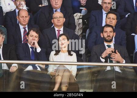 Salamanque, Castilla Leon, Espagne. 8 mars 2020. La reine Letizia d'Espagne assiste au match final du Panier de la coupe de la Reine d'Espagne ''˜entre Perfumerias Avenida (gagnant) et Uni Girona à Pabellon Multiusos Sanchez Paraiso le 8 mars 2020 à Salamanque, Espagne crédit: Jack Abuin/ZUMA Wire/Alay Live News Banque D'Images