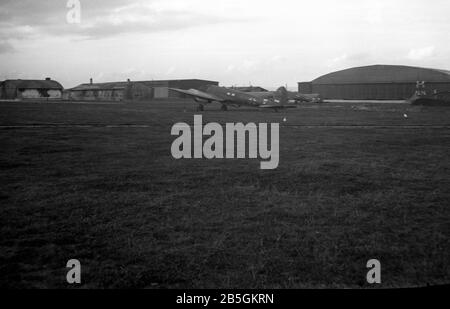 Wehrmacht Luftwaffe Heinkel He 111 Kriegsbeute der Royal Air Force / German Air Force capturé avion par la RAF Banque D'Images