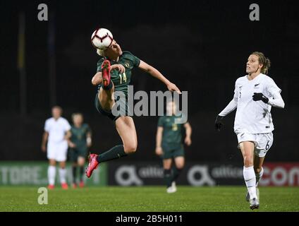 Parchal, Portugal. 7 mars 2020. Lagos, PORTUGAL: Mar 7 Italien Stefania Tarenzi photographié pendant le match de football féminin entre les équipes nationales de Nouvelle-Zélande appelées les Fougères de football et l'Italie, appelé l'Azzurre le deuxième jour de match de la coupe Algarve 2020, un prestigieux tournoi de womensocer amical au Portugal David Catry/SPP-Sportpix crédit: Spp Sport Press Photo. /Alay Live News Banque D'Images