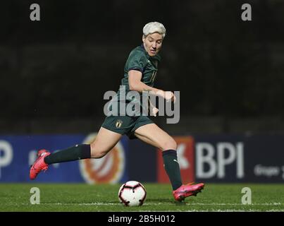 Parchal, Portugal. 7 mars 2020. Lagos, PORTUGAL: Mar 7 Italien Stefania Tarenzi photographié pendant le match de football féminin entre les équipes nationales de Nouvelle-Zélande appelées les Fougères de football et l'Italie, appelé l'Azzurre le deuxième jour de match de la coupe Algarve 2020, un prestigieux tournoi de womensocer amical au Portugal David Catry/SPP-Sportpix crédit: Spp Sport Press Photo. /Alay Live News Banque D'Images