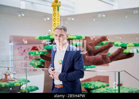 Jesper Vilstrup, Directeur général de LEGO House Banque D'Images