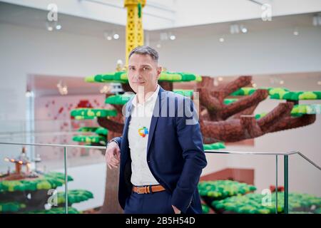 Jesper Vilstrup, Directeur général de LEGO House Banque D'Images