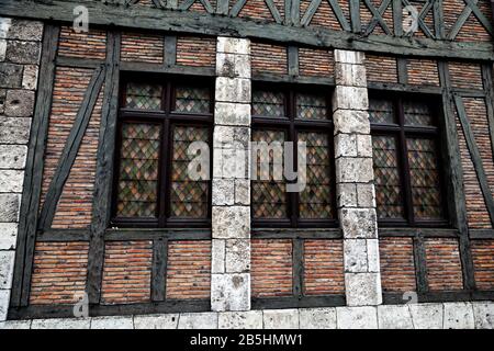 Maison de Jeanne d'Arc, Orléans, France Banque D'Images