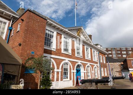 La Maison Des Douanes, Exeter Quays, Devon Banque D'Images