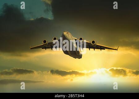 Boeing C-17 Globemaster III de la Force aérienne indienne Banque D'Images