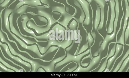 Fond abstrait en relief Uni de couleur pistache monochromique avec ombre et coloration adapté à l'ajout de divers matériaux Banque D'Images